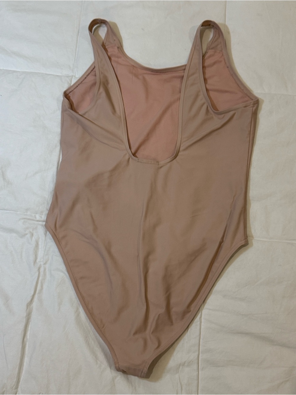adidas Trefoil One-Piece Swimsuit in Dusty Rose Size XL - Picture 2 of 5